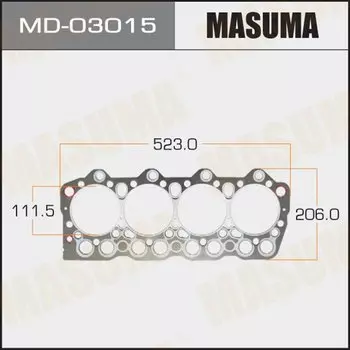 Прокладка головки блока цилиндров Masuma 4D35 (1/10)
