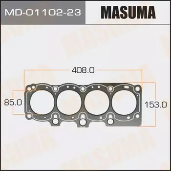 Прокладка головки блока цилиндров Masuma 4S-FE, 4S-Fi (1/10)