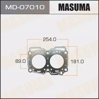 Прокладка головки блока цилиндров Masuma EJ18E (1/10)