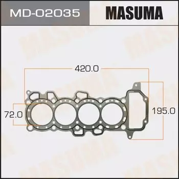Прокладка головки блока цилиндров Masuma MD-02035