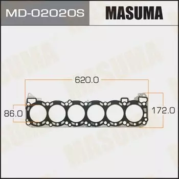 Прокладка головки блока цилиндров Masuma RD28T (1/10)