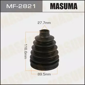 Пыльник ШРУСа MASUMA Пластик MF-2821