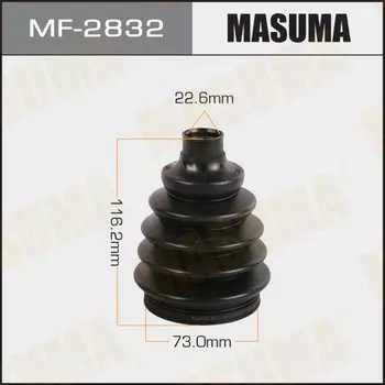 Пыльник ШРУСа MASUMA Пластик MF-2832