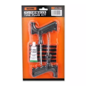 Ремкомплект для бескамерных шин Masuma, с клеем