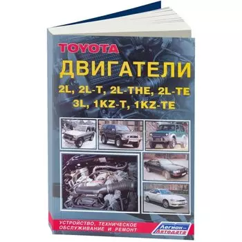 Руководство по ремонту и обслуживанию двигателей TOYOTA (2L, 2L-T, 2L-THE, 2L-TE, 3L, 1KZ-T, 1-KZ-TE)
