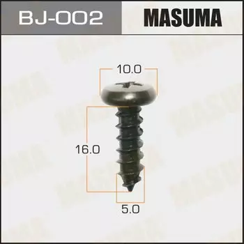Саморез MASUMA BJ-002 5x16мм, 12 шт
