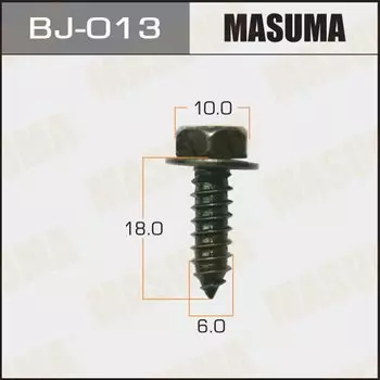 Саморез MASUMA BJ-013 6x18мм, 10 шт