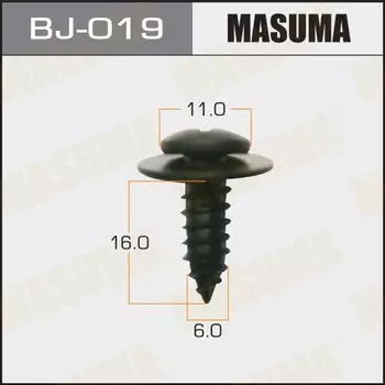 Саморез MASUMA BJ-019 6x16мм, 10 шт