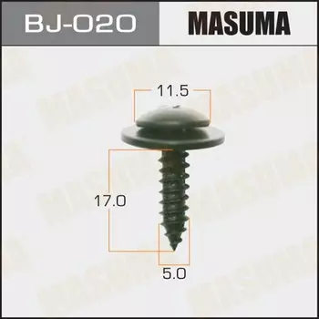 Саморез MASUMA BJ-020 5x17мм, 10 шт