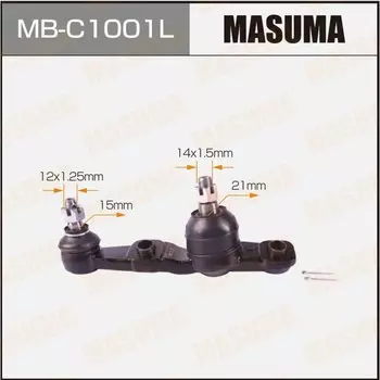 Шаровая опора MASUMA front low MARK X, CROWN/ GRX12#, GRS18# LH