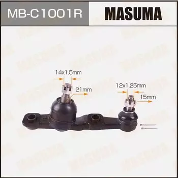 Шаровая опора MASUMA front low MARK X, CROWN/ GRX12#, GRS18# RH