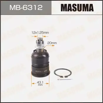 Шаровая опора "Masuma" front low ACCORD/ CL7 03-05
