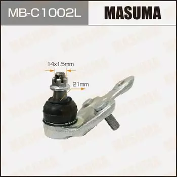 Шаровая опора "Masuma" front low HIGHLANDER/ ASU40, GSU45 09- LH