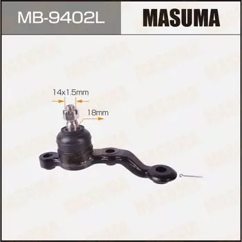 Шаровая опора "Masuma" front low LH ##S15#