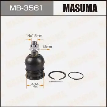 Шаровая опора "Masuma" front up ##J9#, ##N18#