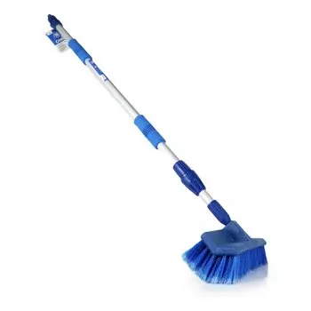 Щетка для мытья Kolibriya Cristal-19, телескоп. 112-177см, "быстрый" разъём с краном д/шланга (1/12)