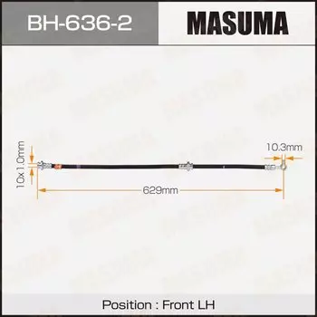Шланг тормозной MASUMA N- /front/ FX35, FX45 / S50 LH