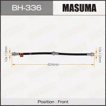 Шланг тормозной "Masuma" MMC- /front/ Pajero V2#V,W, V4#W, Chalendger K94,96,97W,WG