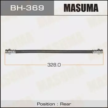 Шланг тормозной "Masuma" MMC- /rear/ Pajero Mini H53A central RH, H58A central