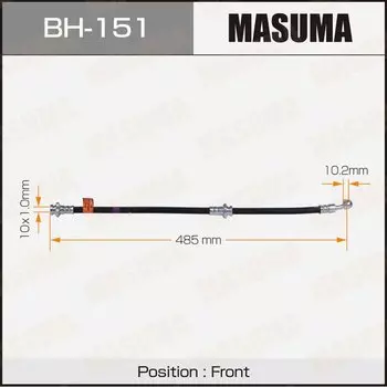 Шланг тормозной "Masuma" N- /front/ Ad Y11, Sunny B15 RH