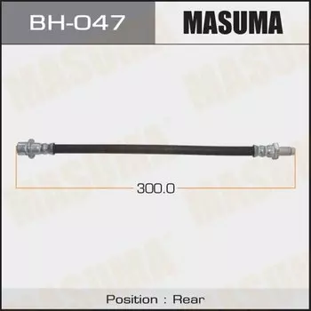 Шланг тормозной "Masuma" T- /rear/ Estima, Lucida.CXR,TCR10,20 central