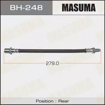 Шланг тормозной "Masuma" T- /rear/ Mark II, Chaser, Cresta #X80 Central
