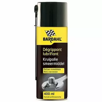 Смазка аэрозольная (жидкий ключ) Bardahl Degrippant Lubrifiant, многоцелевая, проникающая, баллон 400мл, арт. 1123
