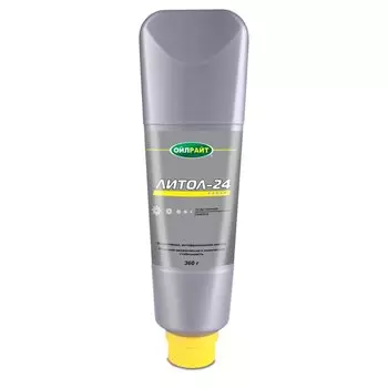 Смазка пластичная OilRight Литол-24 многоцелевая, водостойкая, туба 360г