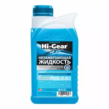 Стеклоомывающая жидкость зимняя Hi-Gear Winter Windshield Washer, -50°C, концентрат, с резким запахом, 946мл, арт. HG5648