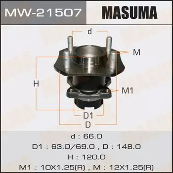 Ступичный узел MASUMA rear TIIDA/ C11X (with ABS)