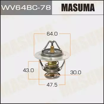 Термостат "Masuma" WV64BC-78