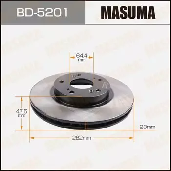 Тормозной диск Masuma, арт. BD-5201