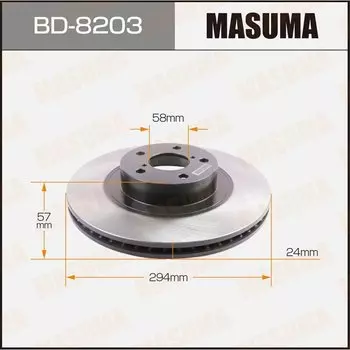 Тормозной диск Masuma, арт. BD-8203
