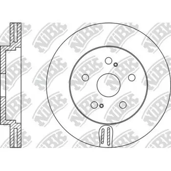 Тормозной диск NiBk, арт. RN1210