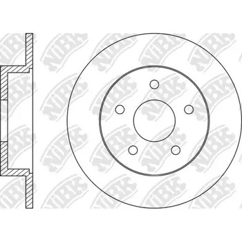 Тормозной диск NiBk, арт. RN1521