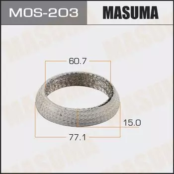 Упл.кольцо под выхл.коллект. "MASUMA" 60.7x77.1x15