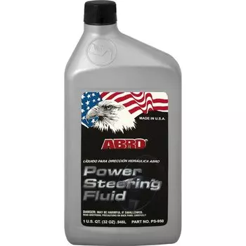 Жидкость для гидроусилителя руля ABRO, бутылка, 946мл