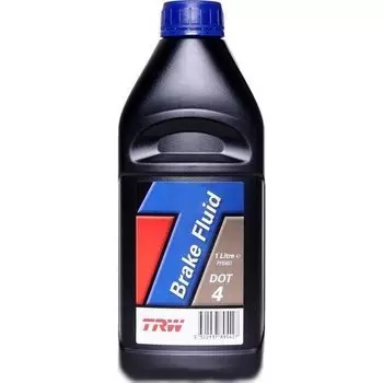 Жидкость тормозная TRW Brake Fluid, DOT-4, ABS, 1л, арт. PFB401