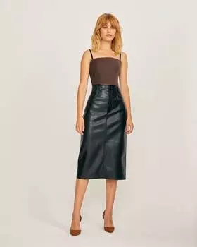 Юбка-карандаш средней длины (XS)