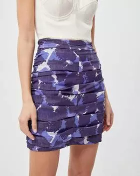 Юбка-мини со сборками (L)