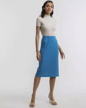 Облегающая миди юбка (XS)