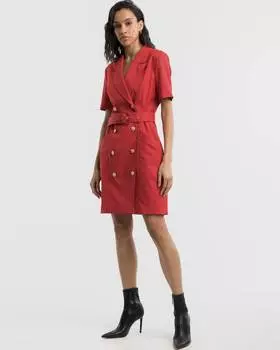 Платье-жакет на пуговицах (L)