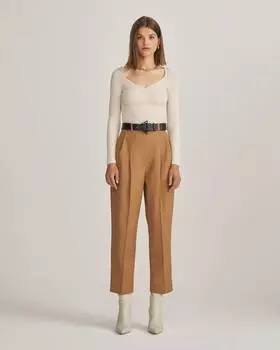 Укороченные брюки-бананы (XL)