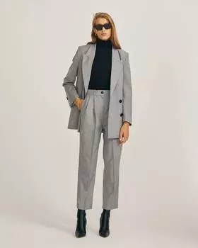 Укороченные брюки-бананы (XS)