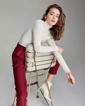 Водолазка в рубчик (М)