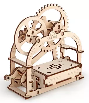 3D-пазл UGears Mechanical Box (70001)