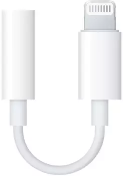 Адаптер Apple Lightning to 3.5 mm Jack MMX62ZM/A (White)