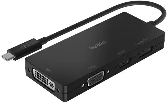 Адаптер Belkin Video Adapter?(AVC003btBK) USB-C (Black)