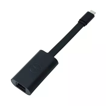 Адаптер Dell Adapter USB-C to Gigabit Ethernet 470-ABND (Black)