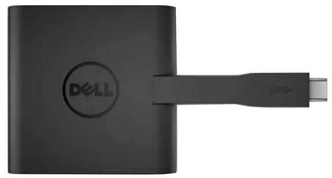 Адаптер Dell DA200 USB-C to HDMI/VGA/Ethernet/USB 3.0 (Black)